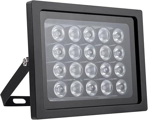 Iluminador infrarrojo 20 unids matriz IR LED IR iluminador visión nocturna gran angular largo alcance al aire libre impermeable para cámara de
