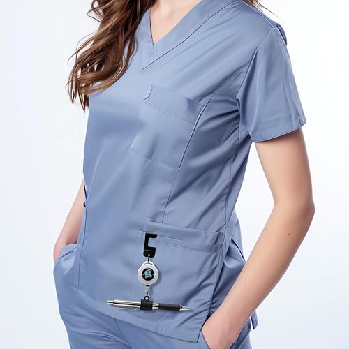 Miniatura 46 de EZ PEN - Carrete retráctil para enfermeras, profesores, camareras, carpinteros, trabajadores de la construcción, contratistas y profesionales