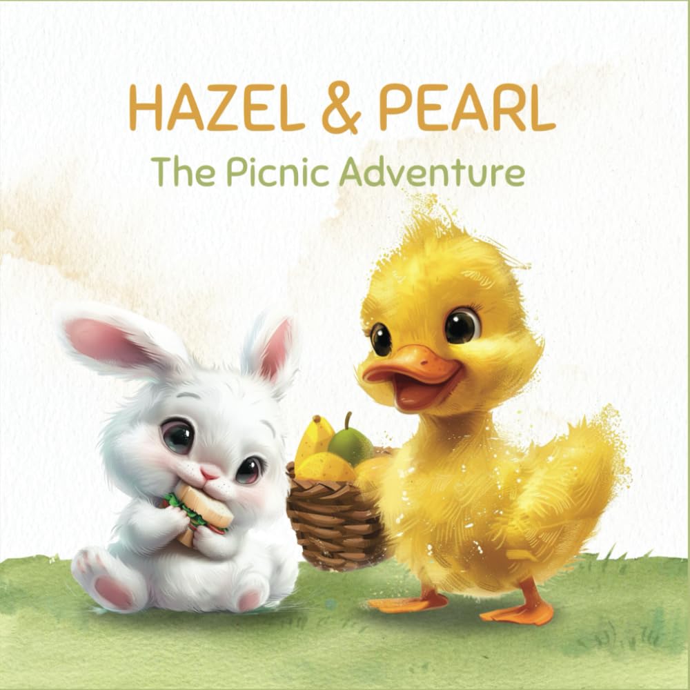Hazel and Pearl - The Picnic Adventure: A Cute Duck and Her Friend Bunny's Picnic Adventure
