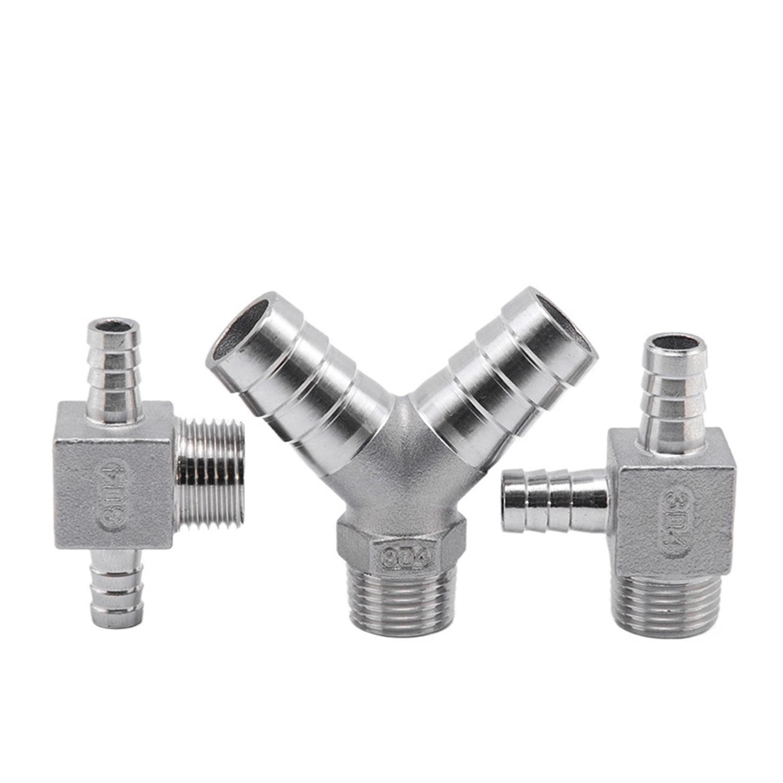 Séparateur De Connecteur Raccord Tuyau En Acier Inoxydable 304, 3 Voies
