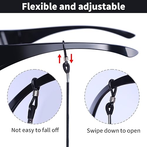 Miniatura 2 de Glasses Strap for Men Women, Anti-slip Eye Glasses Holders Around Neck, Adjustable Glasses Holder Strap for Reading