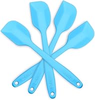 Vista 3 de ALLWIN HOUSEWARE - Juego de 4 espátulas de silicona resistentes al calor, 600 °F, sin costuras, con núcleo de acero, espátulas de goma