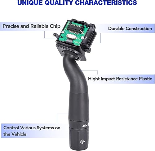 Miniatura 4 de Interruptor de Limpiaparabrisas Compatible con Ford F150 2015-2020, F250 F350 F450 F550 Super Duty 2017-2022, F650 F750 2021-2023, Interruptor
