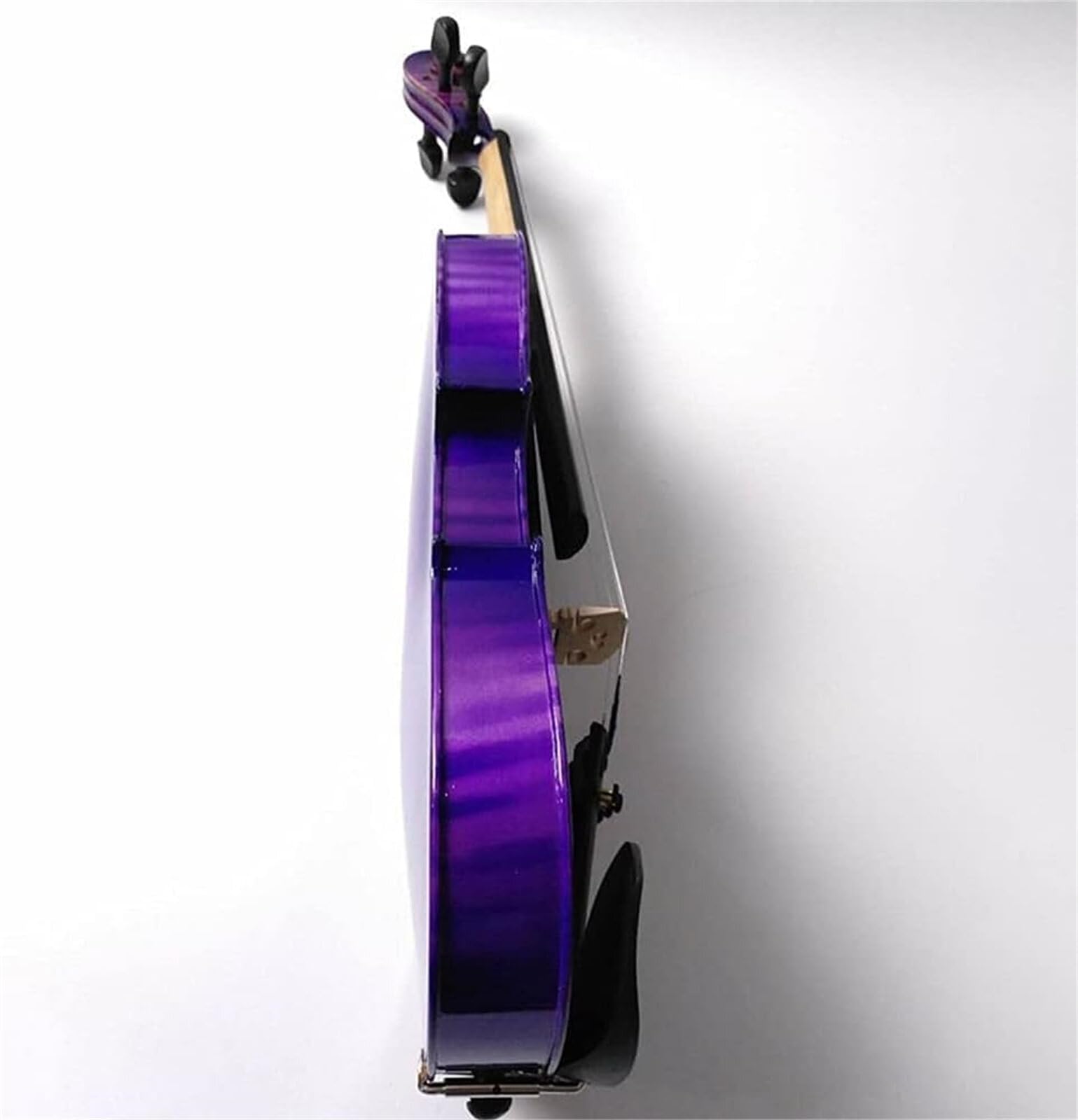 Ensemble de violon pour enfants et adultes 1/8 1/4 1/2 3/4 4/4 violons acoustiques en bois violet avec étui