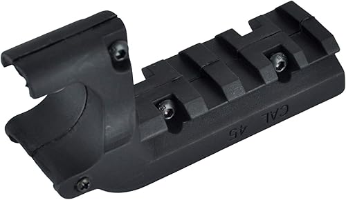 Miniatura 3 de Gotical M1911 Picatinny Rail Mount for Hunting Shooting  Adaptador de riel 1911 Agarres fuertes (negro)