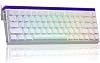Teclado para juegos AULA Hero 68 HE 60% cableado, teclado de switch magnético de efecto Hall con tasa de sondeo de 8K Hz, keycaps PBT impresos lateralmente, caja de luz RGB, software web personalizable para PC/Mac gamers 1