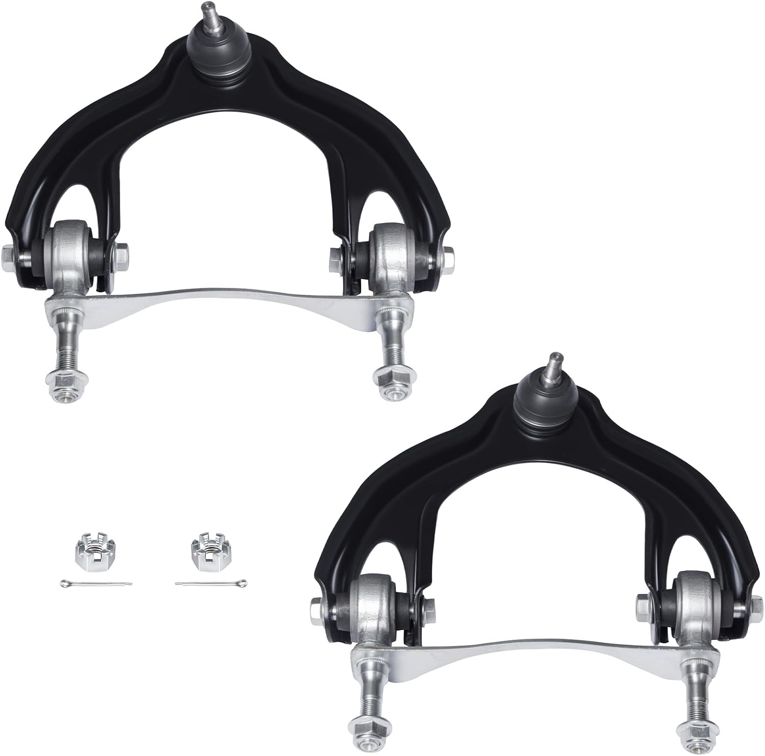 TUCAREST 2Pcs K90448 K90449 Front Upper Control Arm and Ball Joint Assembly Compatible With 1992-1995 Ho-nda Civic, 93-97 Civic del Sol /1994-2001 Ac-ura Integra Driver Passenger Side Suspension