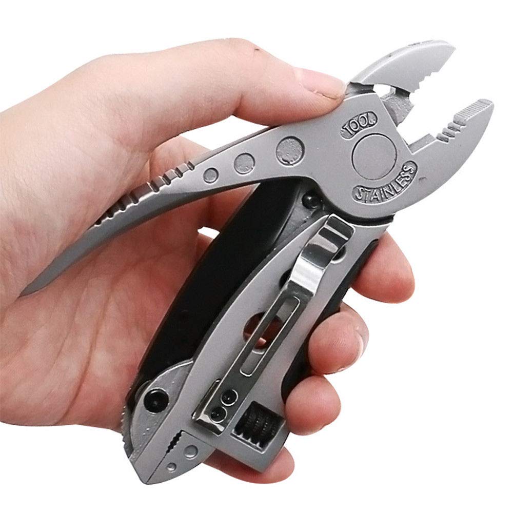 Multitools Zange All-in-1 Faltbare Multitools Pocket Drahtschneidewerkzeug für Outdoor Survival, Camping, Reparatur