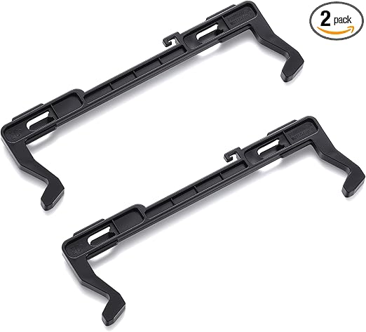 2 Pack Microwave Door Latch Microwave Replacement Parts Door Latch Compatible with Microwaves