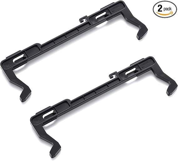 2 Pack Microwave Door Latch Microwave Replacement Parts Door Latch Compatible with Microwaves