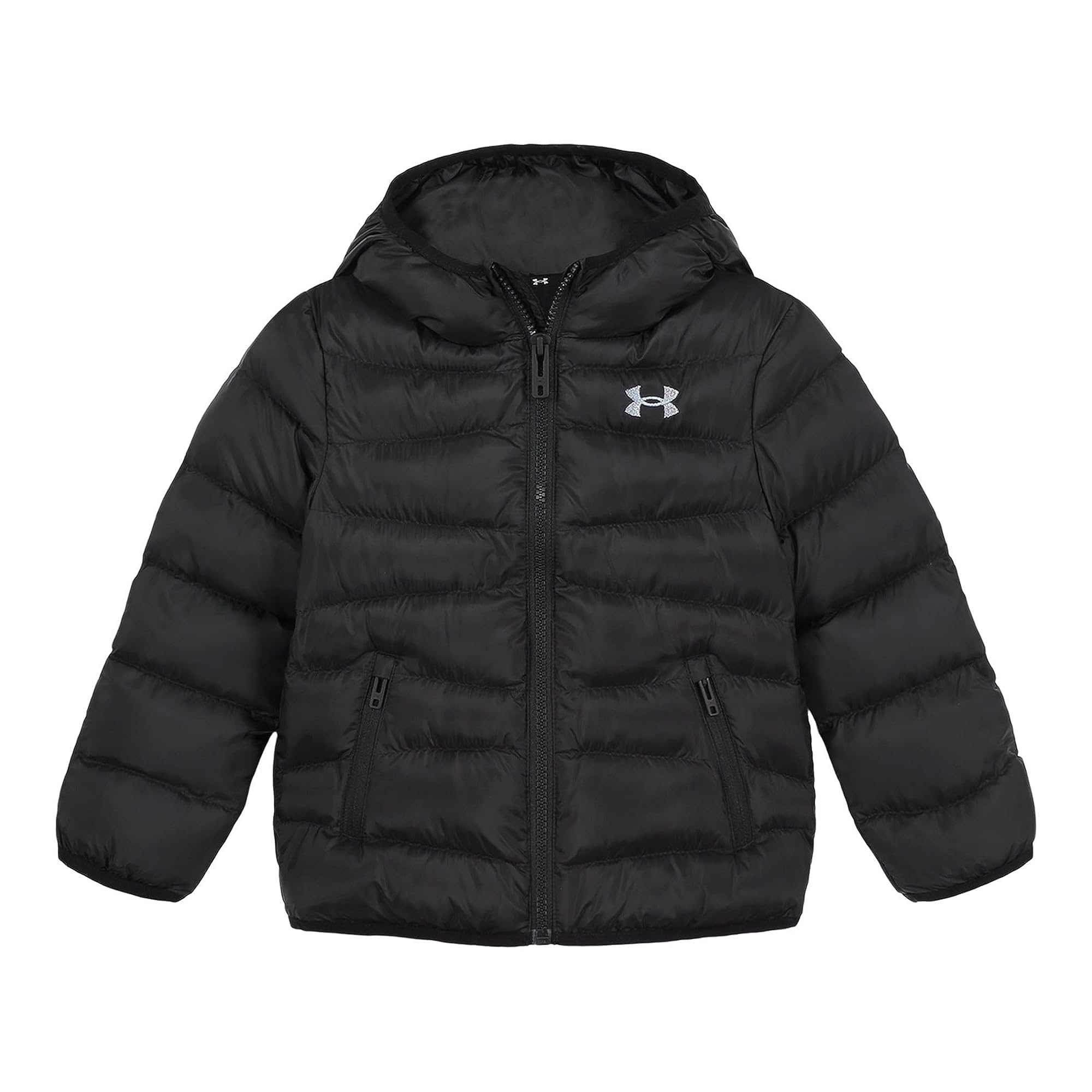 Under Armour Girls' Ua Prime Puffer Jacket, Prime Black, 4