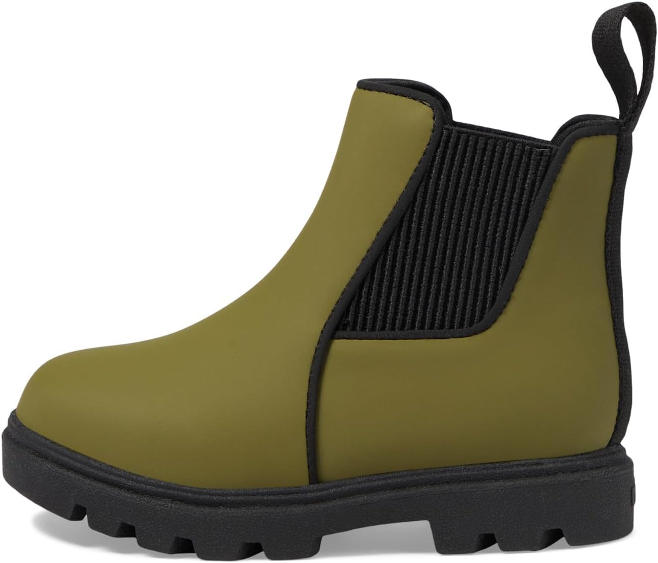 Native Shoes Kensington Treklite (Little Kid) Rookie Green/Jiffy Black 3 Little Kid M