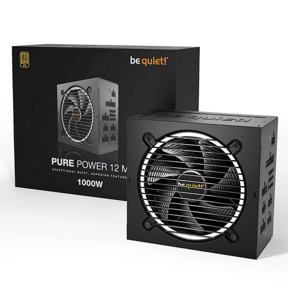 電源ユニット be quiet! PURE POWER 12 M 1000W Amazon | be quiet! 80PLUS GOLD電源 1000W フルプラグイン PURE POWER
