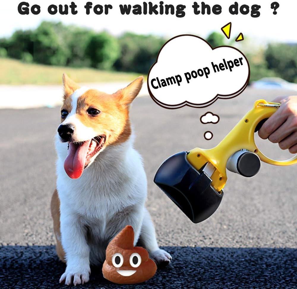 Raccoglitore Escrementi Cani Portatile - Paletta Igienica Per Passeggiate Con Il Cane - Foto 5