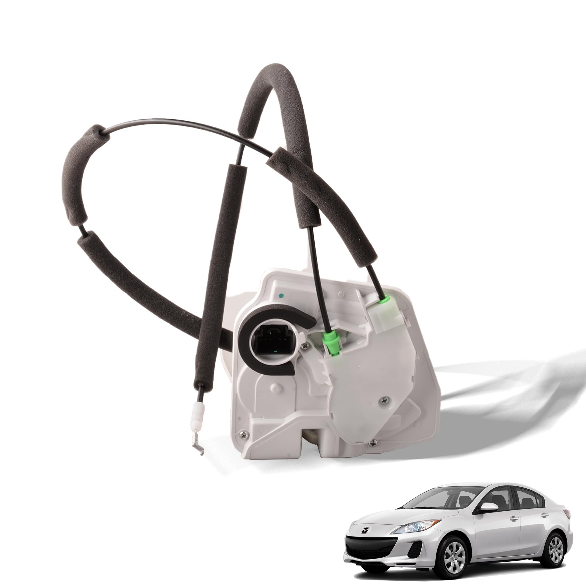 マツダ3 2010-2013用アフターマーケット製フロント左ドアロックアクチュエ Amazon.com: Front Left Door Lock Actuator Assembly Compatible with