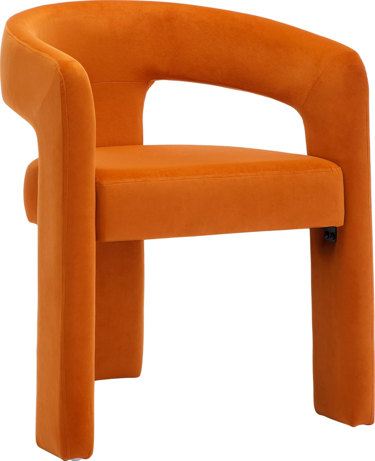 Wahson Velvet Fabric Upholstered OpenBack Dining Chair