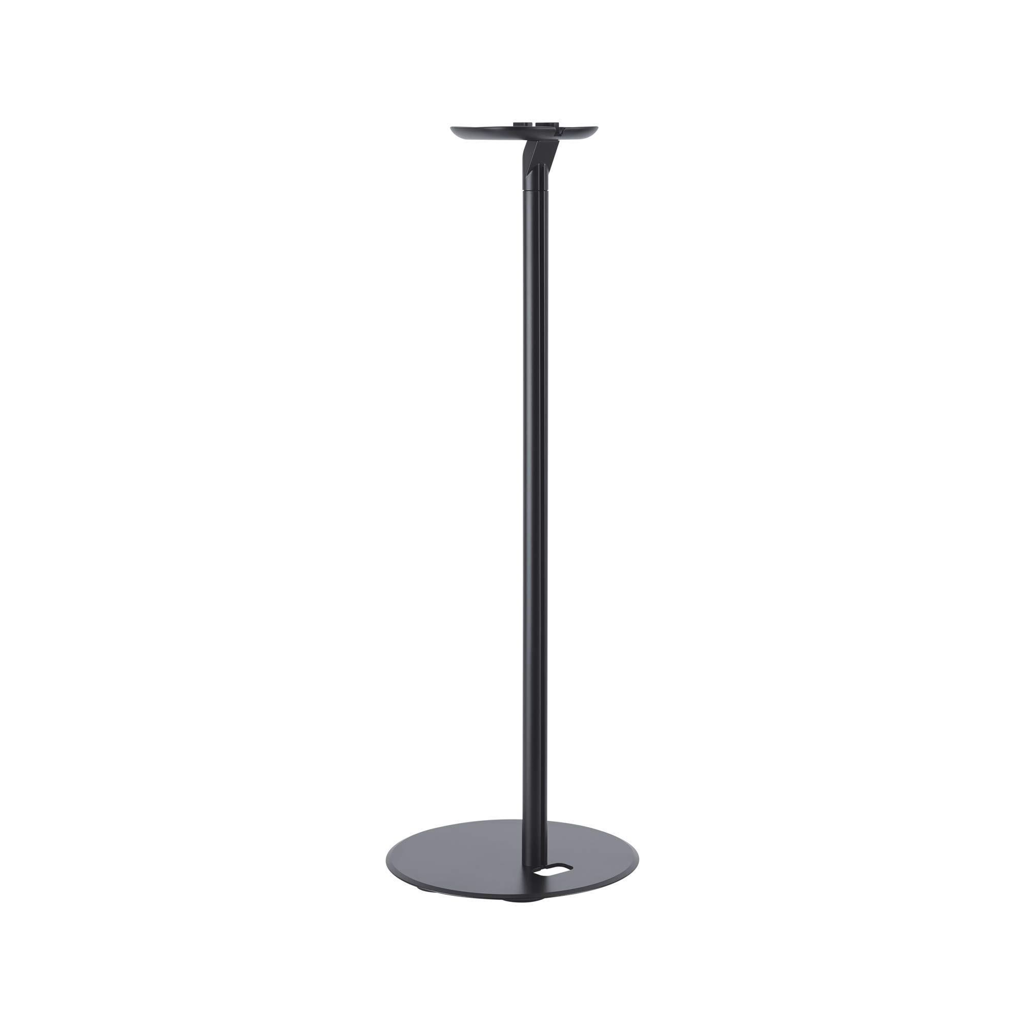 conecto CC50595 Premium Standfuß für SONOS ONE™ + SONOS PLAY:1™ mit Kabelmanagement, Höhe: 71,6cm, Traglast: max. 3,0kg, schwarz (1 Stück)