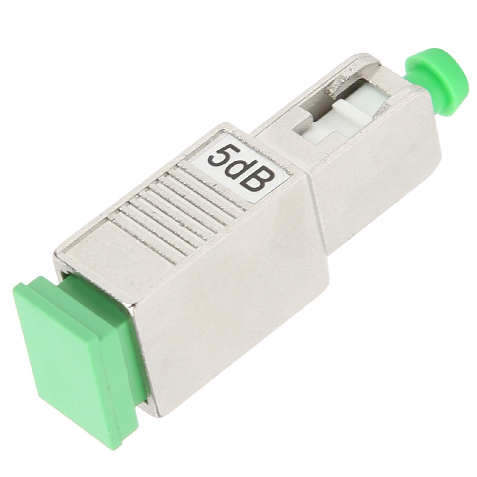 Adattatore per Fibra Ottica Connettore Flangia Attenuatore Testa Maschio e Femmina SC/APC 5DB Sopprime il Rumore del Circuito di Massa Attenuazione Accurata ≤ ± 0,5 dB