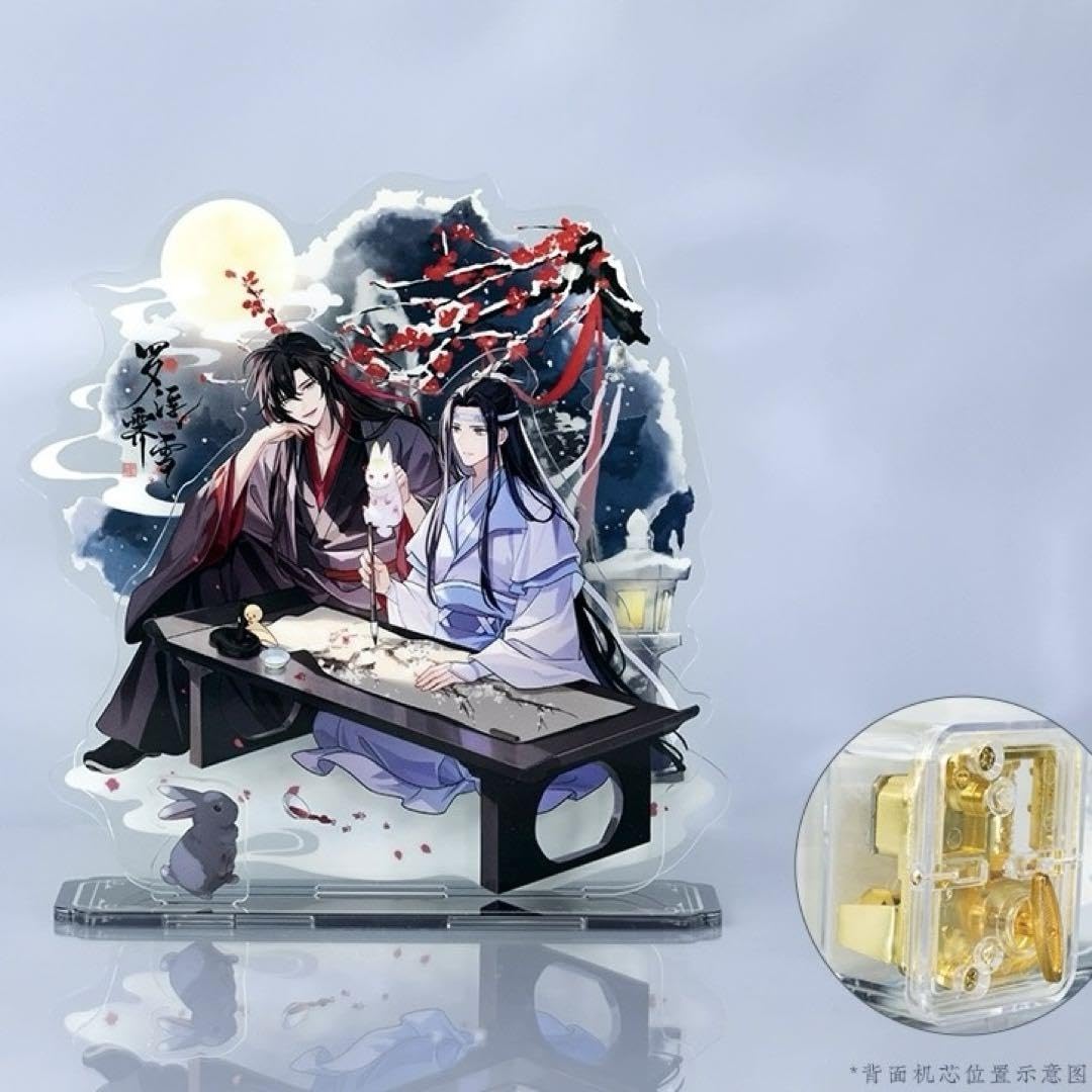 Amazon | 公式グッズ 魔道祖師 羅浮霽雪シリーズ オルゴール アクリル