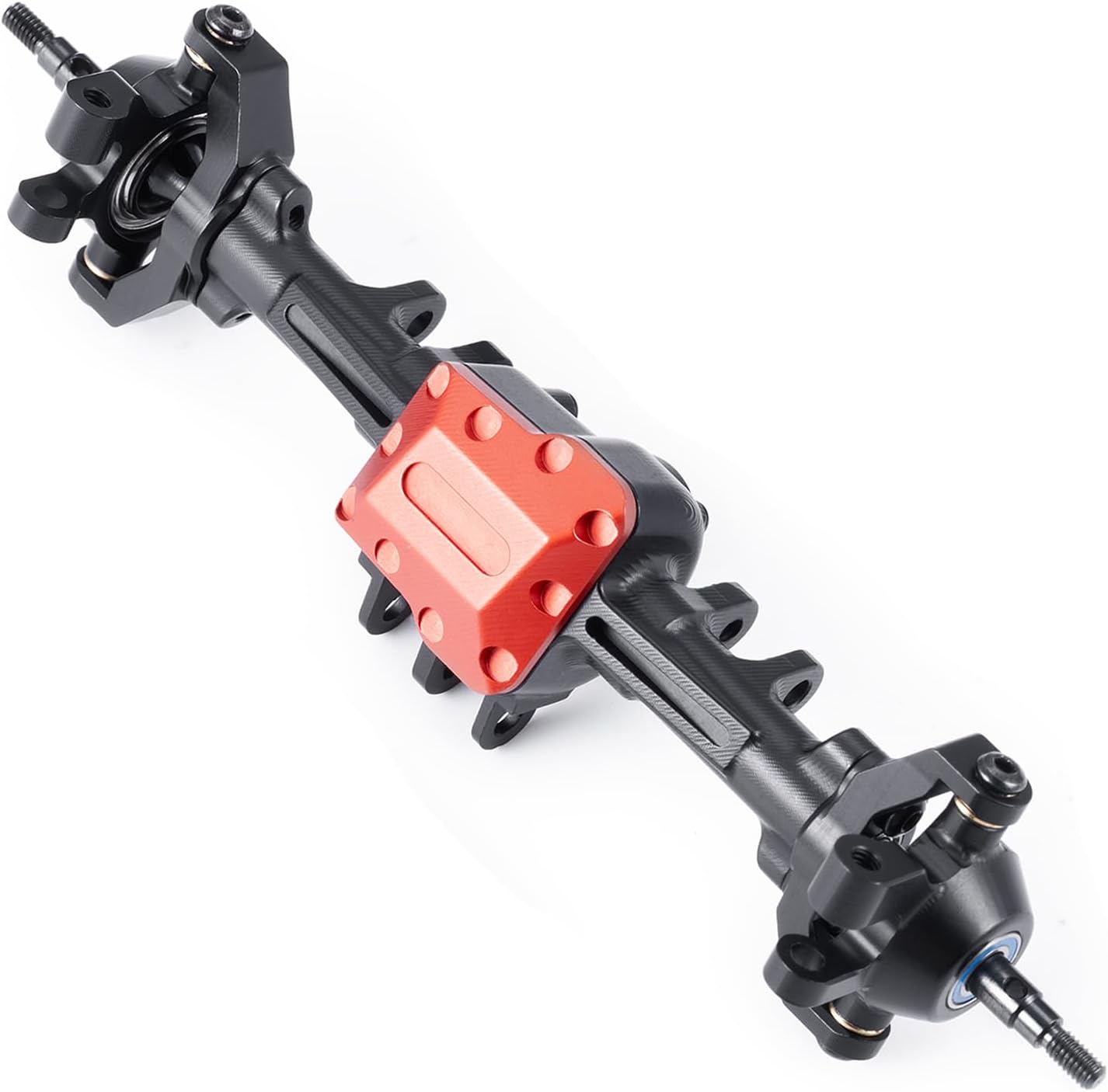 Front Axles Set+4mm Extended Aluminum Complete Axles for TRX4M Upgrade 1/18 RC Crawler Car