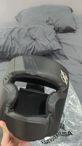 Amazon | Hayabusa T3 アジャスタブル MMA ヘッドギア - ブラック