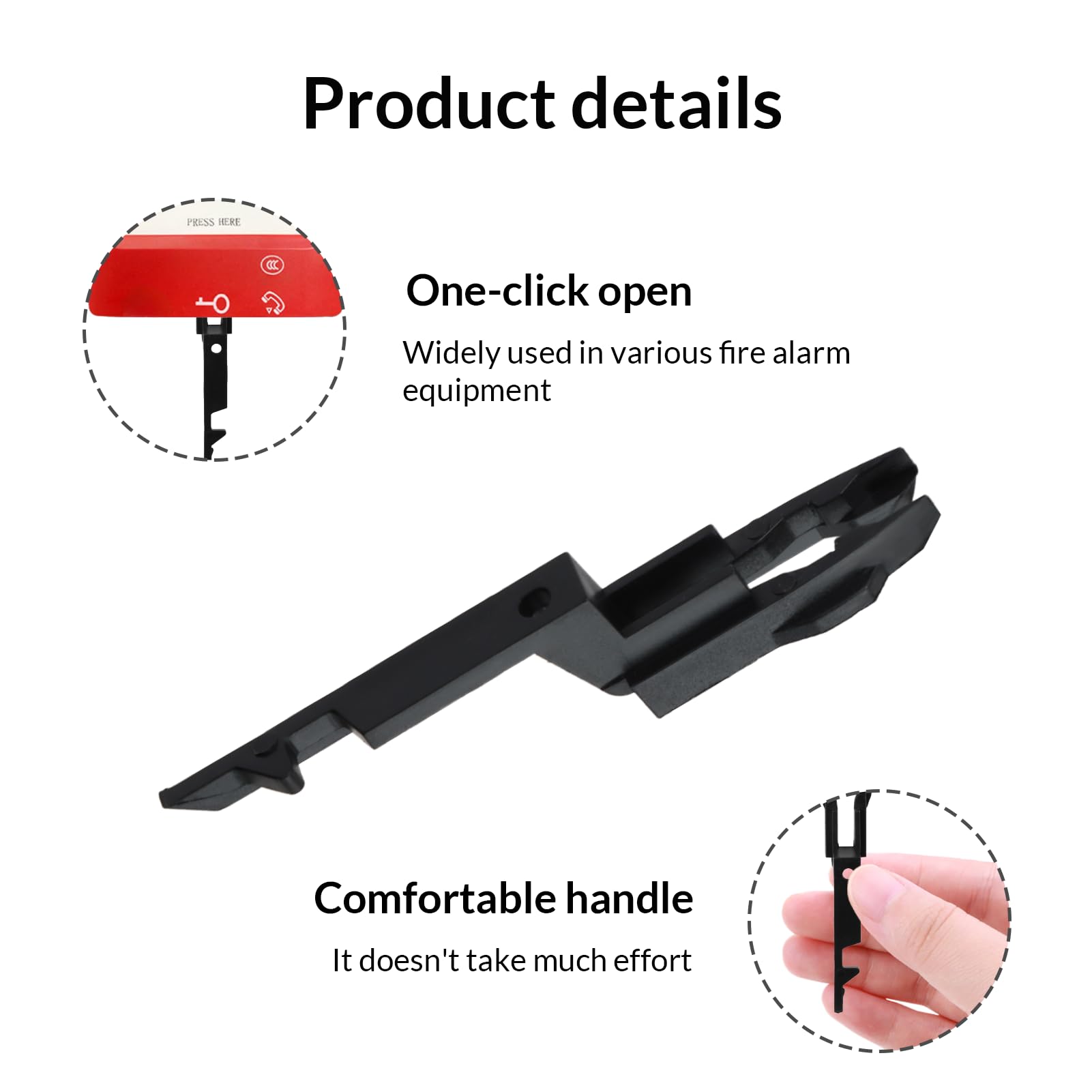 10 Pack Fire Alarm Test Key, Fire Call Point Key - Image 3