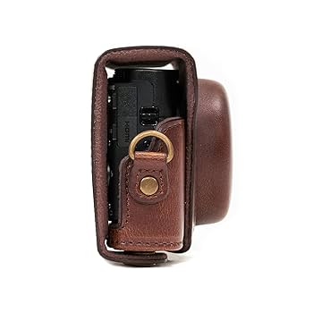 MegaGear Sony Cyber-shot DSC-RX100 VI DSC-RX100 V DSC-RX100 IV DSC-RX100 III Ever Ready(エヴァーレディー) レザー カメラ ケース ストラッ dwos6rj MegaGear Sony Cyber-shot DSC-RX100 VI DSC-RX100 V DSC-RX100