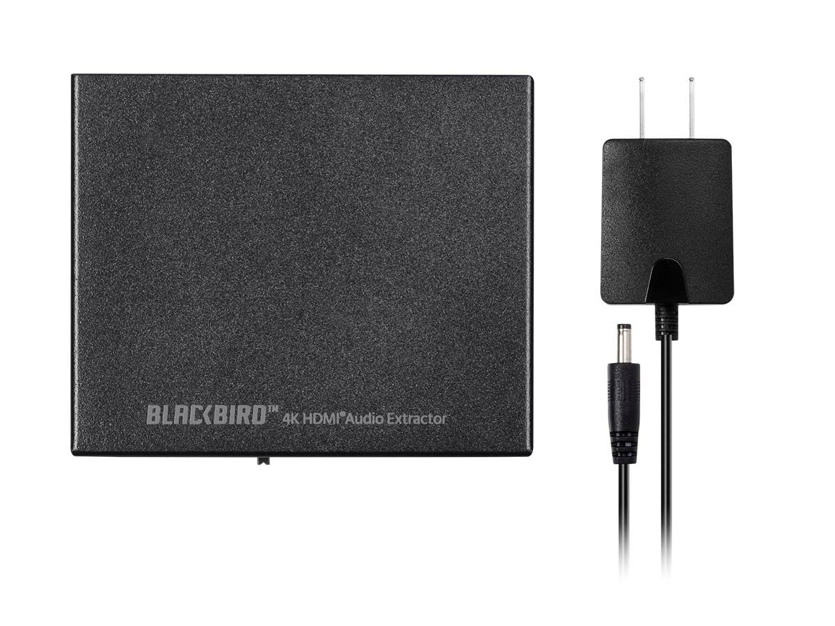 Monoprice Blackbird - Extractor de audio HDMI 4K, 18 Gbps, HDCP 2