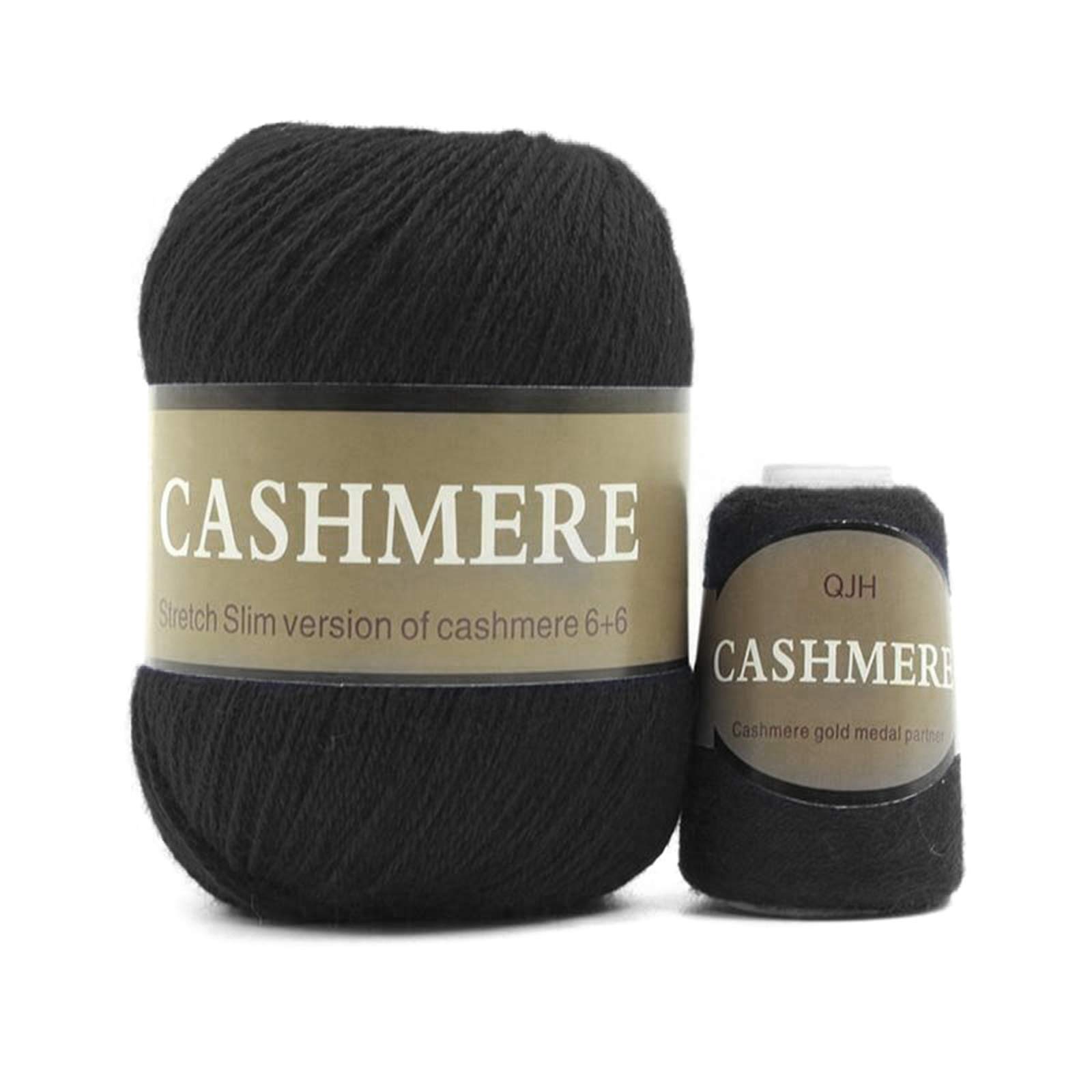 JeromKewin Mongolian Cashmere Yarns Ball Kit For Hand-knitted Crafts Scarf Wool Ball 50 Plus 20 g/Lot,Anti-pilling & Soft