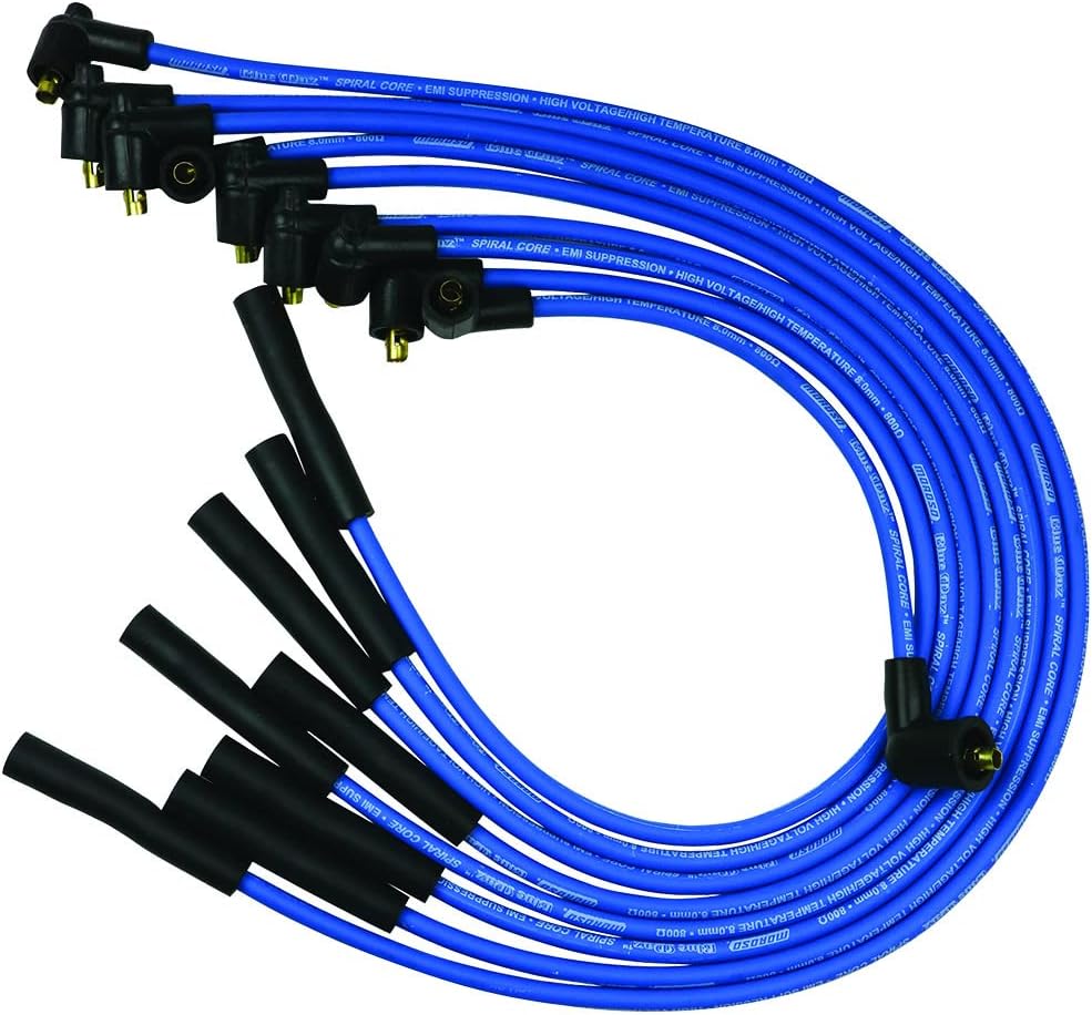 Moroso 72550 Blue Max Spark Plug Wires, AMC V8, GM V8