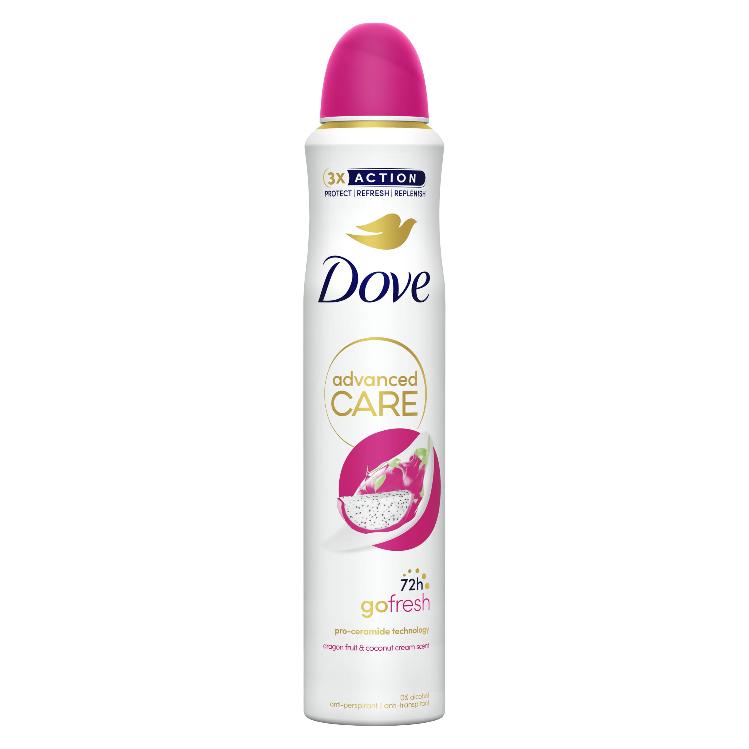 Dove Women Dragonfruit & Coconut Cream Anti-Perspirant Spray 200ml