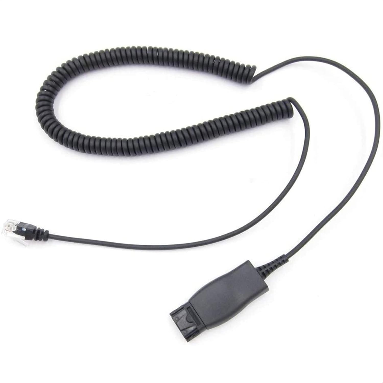 Phone Cord with Mute for Avaya IP Telephones and Poly Plantronics Wired Headsets- for Usage with Avaya Phones Only - J129, J139, J169, J179 1608, 1616, 9610, 9620, 9620L, 9620C, 9630, 9630G