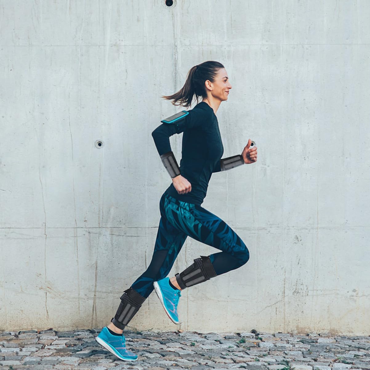 VANZACK 10pcs Weighted Steel Plates for Vest Exercise Plates Running Rucking Vest Strips