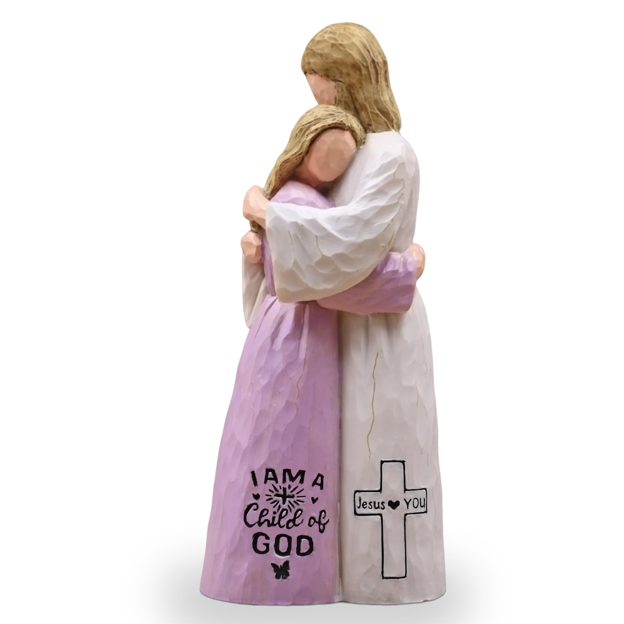 Cadeaux chrétiens pour femmes : statuette de Jésus apportant le réconfort