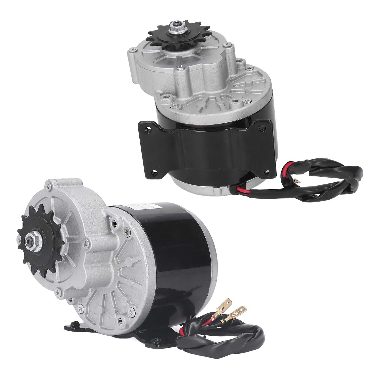 BuyWeek Moteur Électrique Réduction de Vitesse DC 24V 500W, 13T 2800 RPM Moteur à Engrenages Réduction de Vitesse Moteur à Brosse pour Vélo Électrique