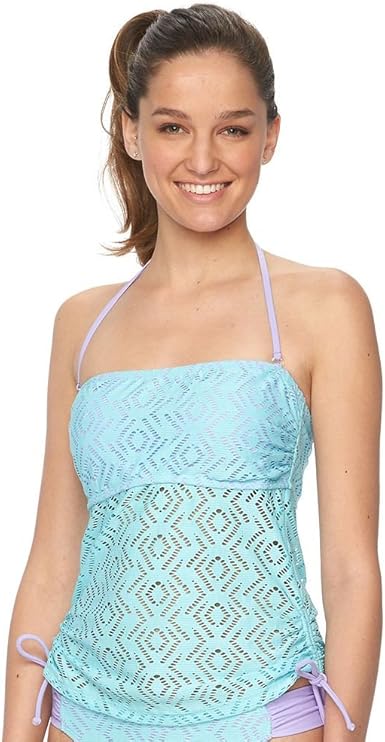 Crochet tankini swim top Clearance