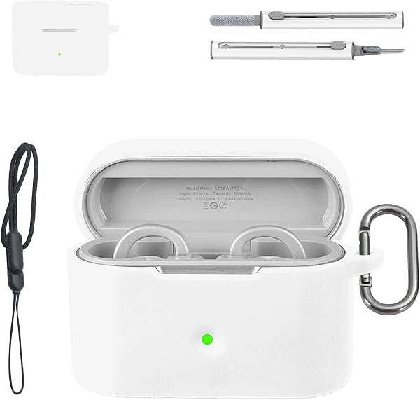 para ROSESELSA Rose Astro X Funda, Funda Protectora de Silicona Líquida de Cuerpo Completo, Anti-Huellas, Resistente al Polvo, a Prueba de Golpes, Textura Suave al Tacto (Blanco)