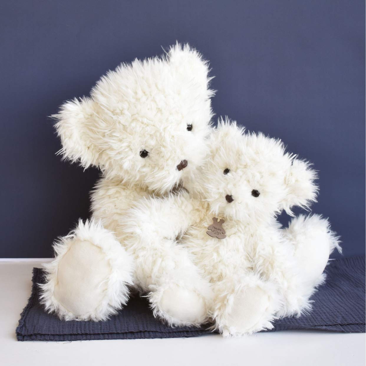 Histoire d'Ours - Peluche con pompon, 60 cm, misura media