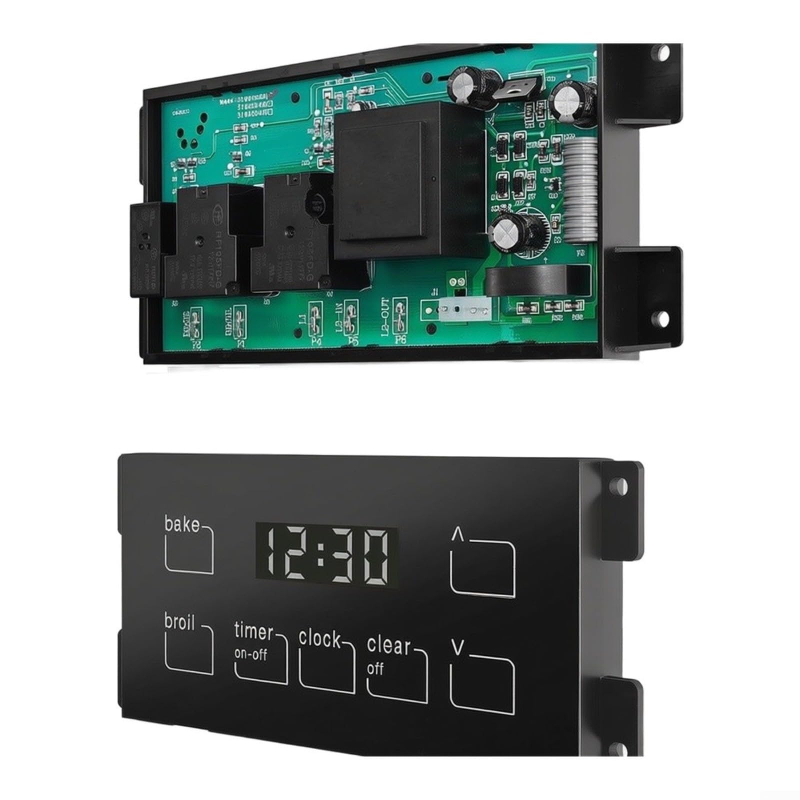 für backofen Timer 316455420 AP3960228 PS1528269 für Electrolux und Friggidel, Präzise Zeitsteuerung, Schwarz, Küche Zum Backen und Kochen
