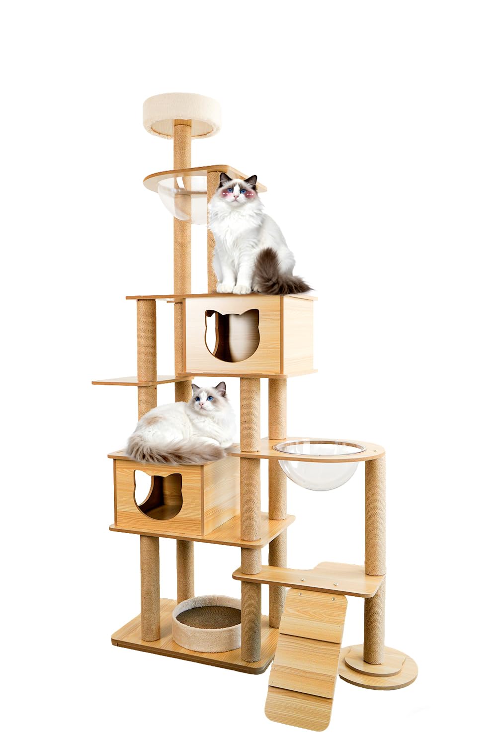 【木にのる】20階建て超高級キャットタワー(多頭飼い向け)