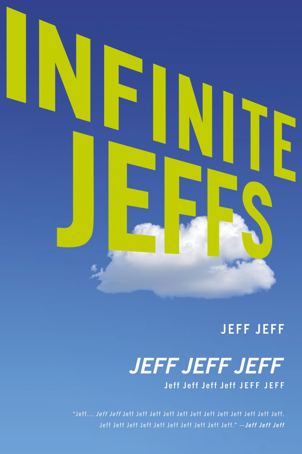 Infinite Jeffs      Paperback – March 13, 2026