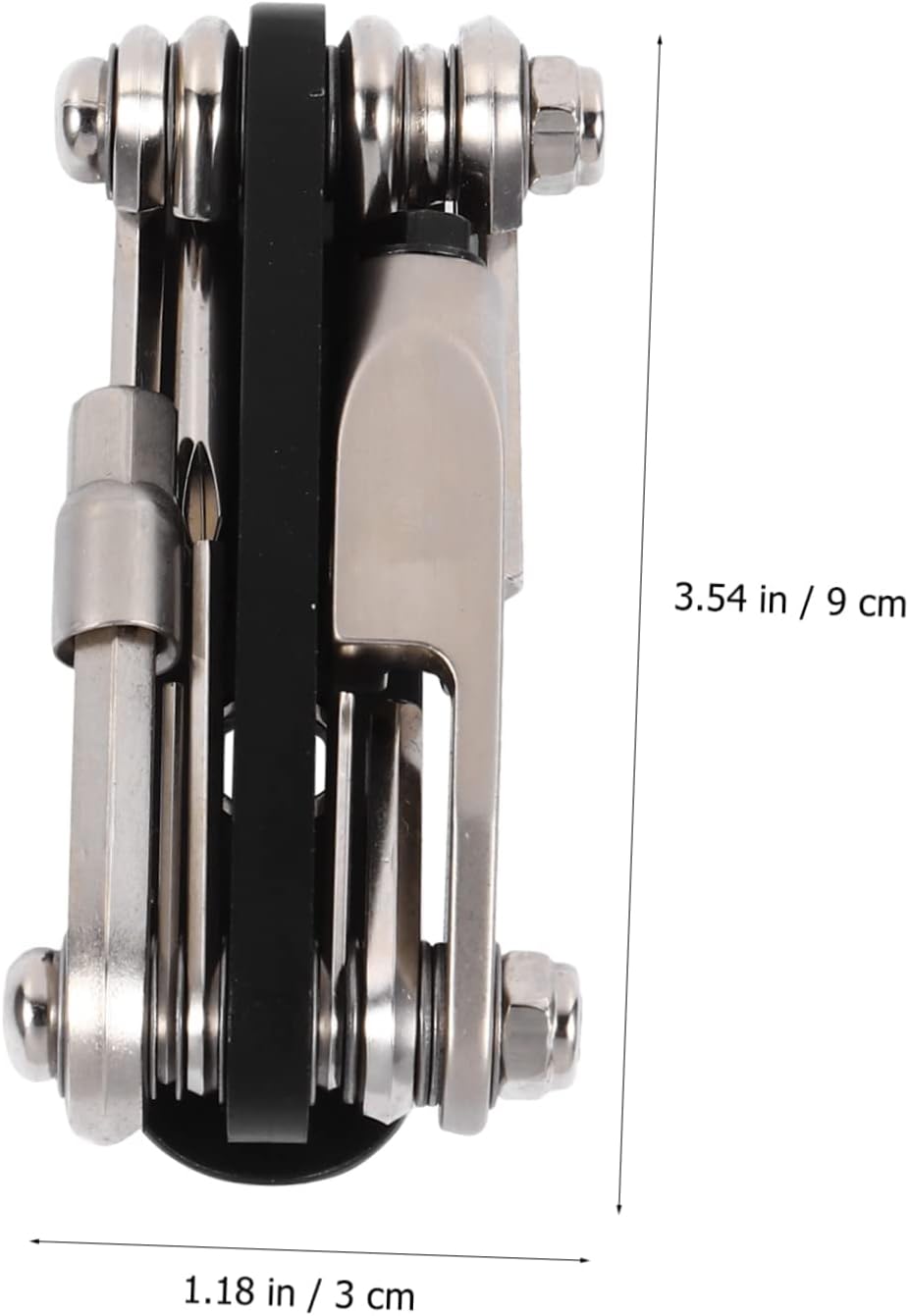 KICHOUSE 1pc Multi-function Bike Spanner Wrench Tool for Home Repairs and More Design for Easy Use Polished for Cyclists and Enthusiasts