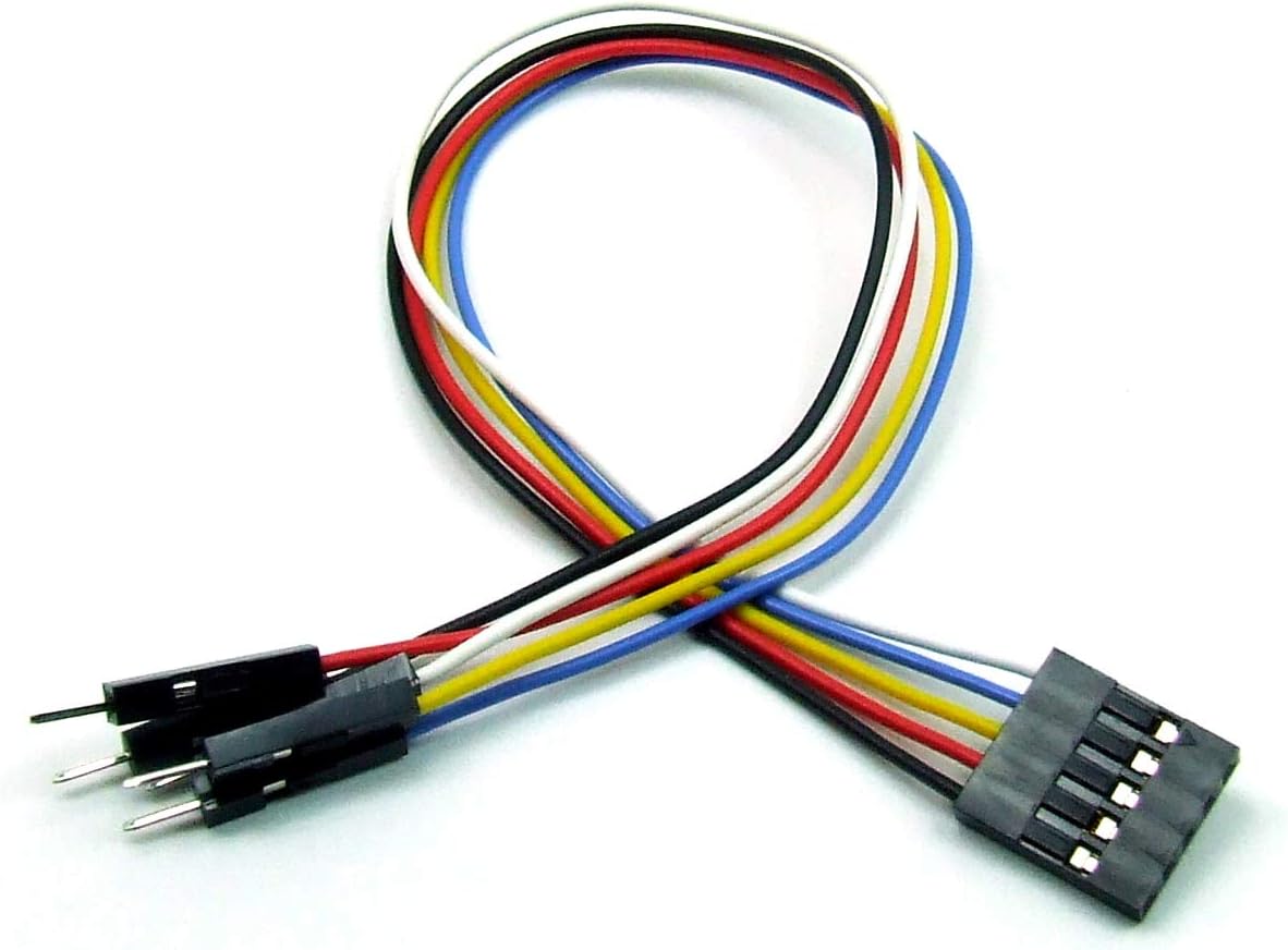 5 Connecteurs Femelle 2.54mm 40 Voies Coude POPESQ - Style Arduino