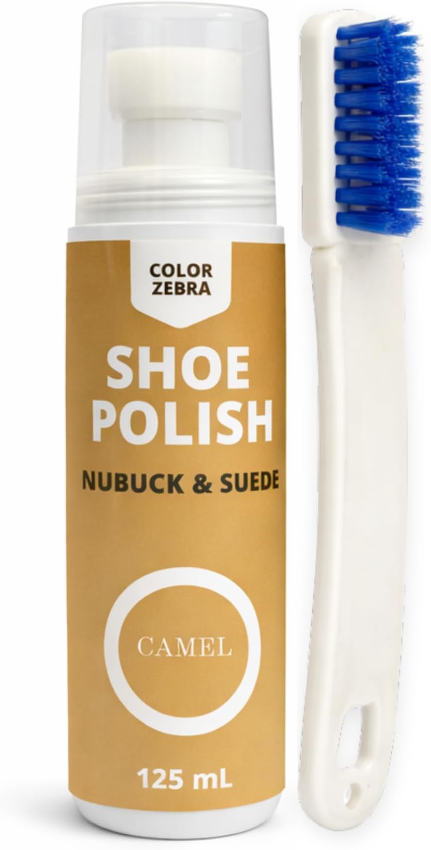 Nubuck and Suede Shoe Polish | Color - Camel | Pack 125 ML | Nubuck and Suede Renovator