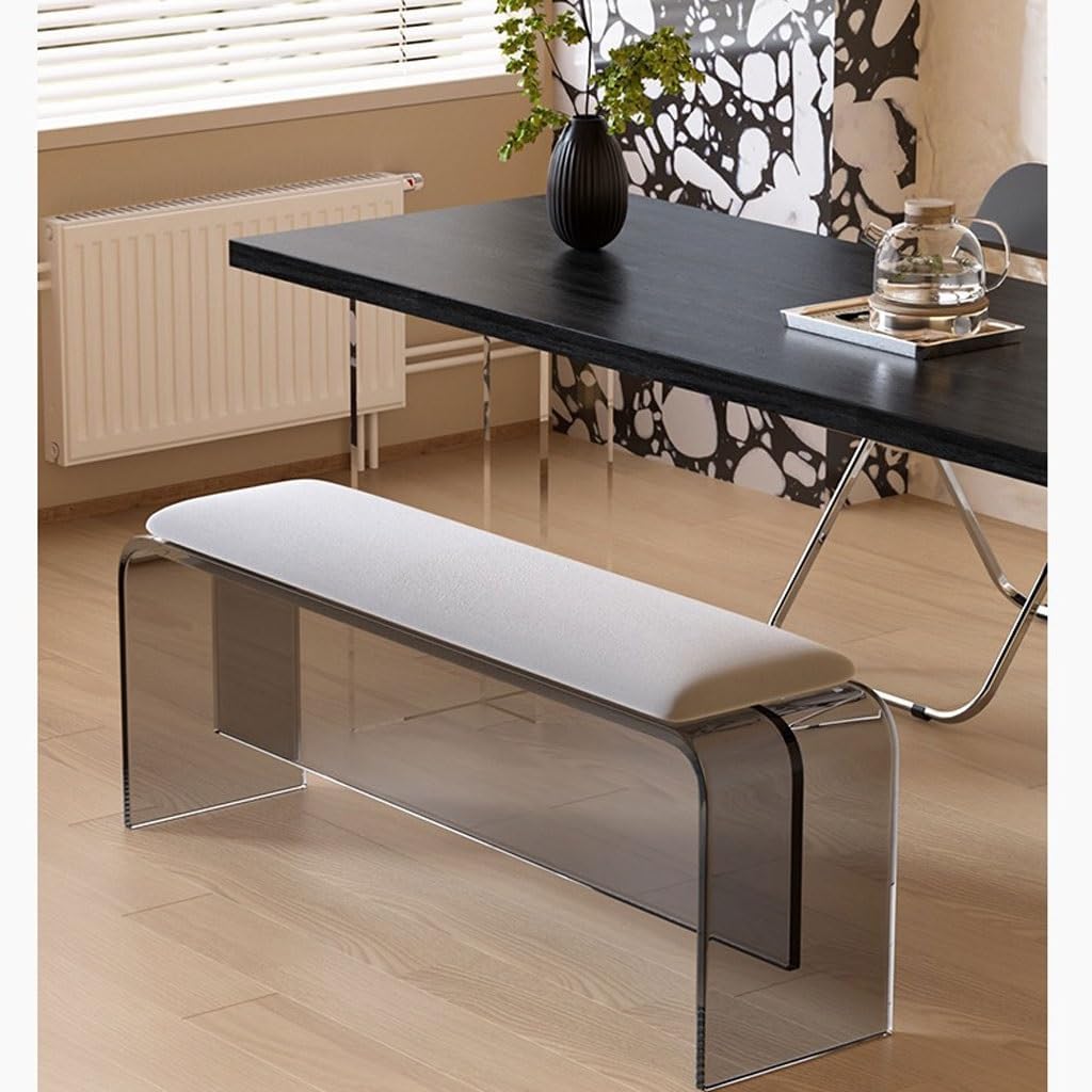 Foot Stools ottoman Shoe Bench Simple Style Bench Dining Chair Home Living Room Entrance Door Shoe Changing Bench Bed End Makeup Stool Shoe Changing Stool, S80cm