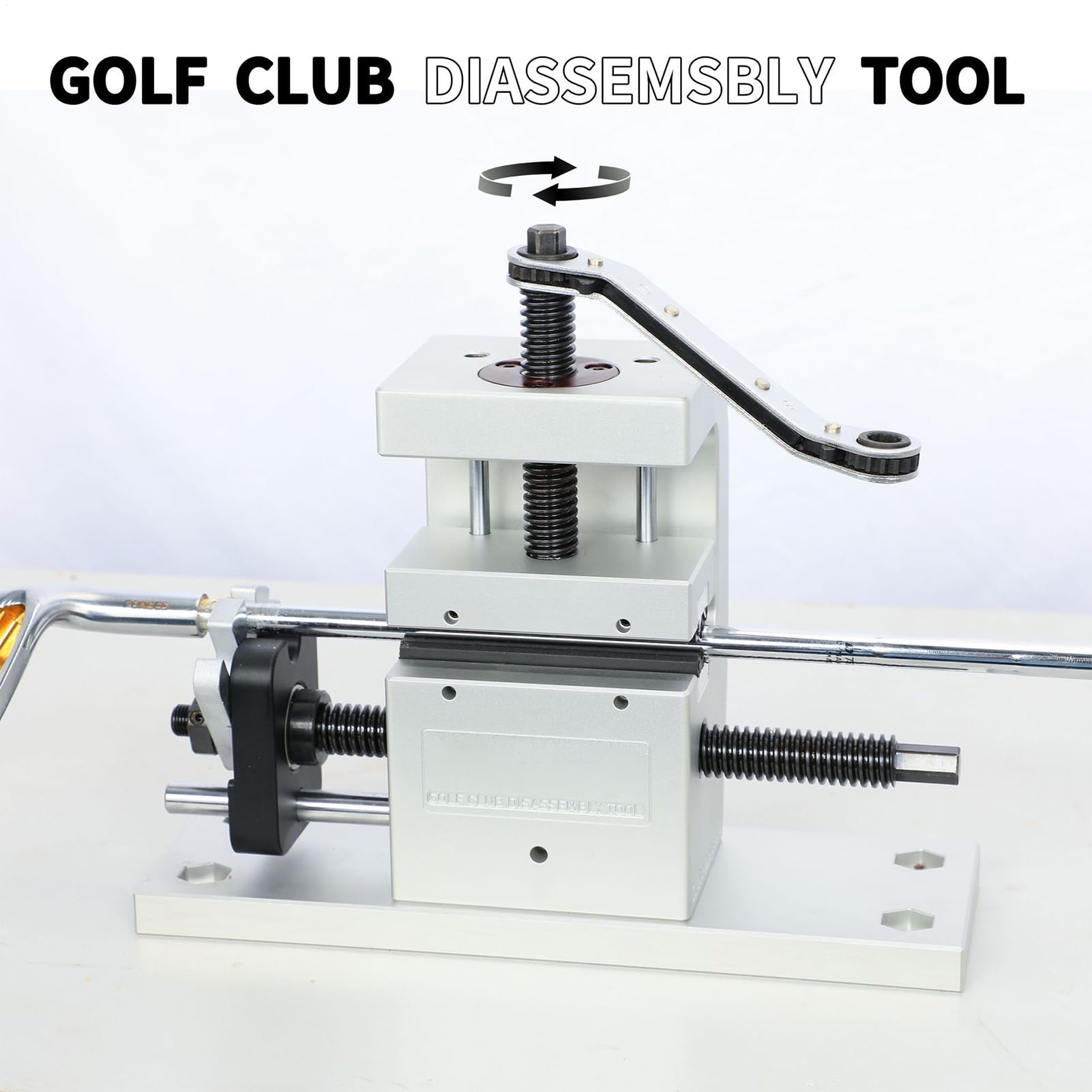 Schlägerkopf- und Schaftabscheider – 24,9 x 8,9 x 16,3 cm Golfschläger