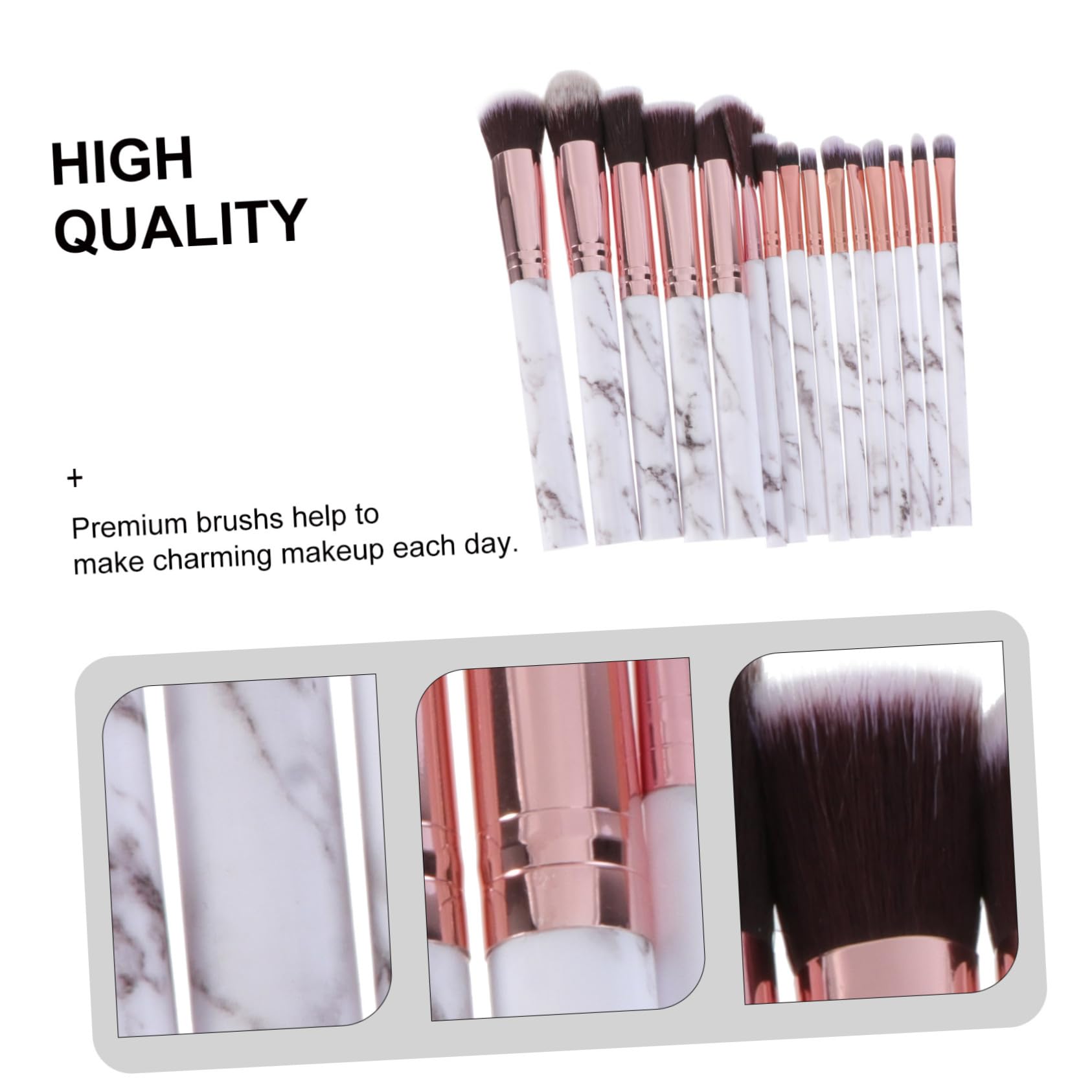 MAGICLULU Set Di 30 Pennelli Per Il Trucco Per Donna Setole in Nylon Pennelli Per Il Trucco Pennelli Per Il Trucco