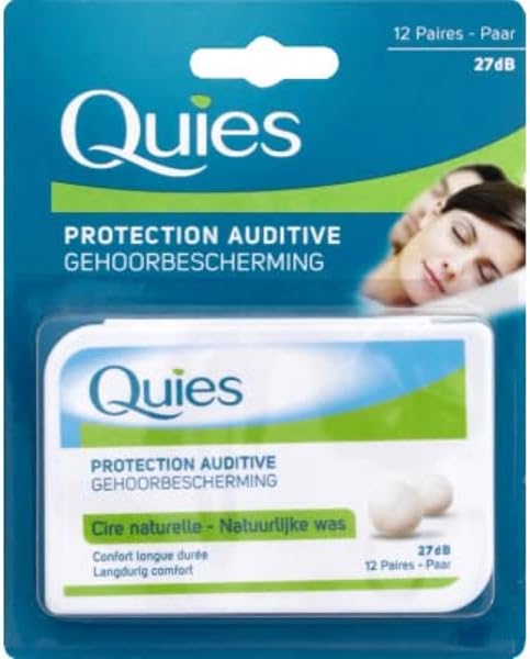 Caswell-Massey Quies Earplug Natural Wax, 8-Pairs - 4