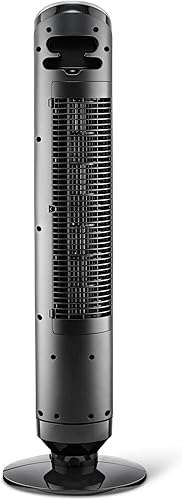 Vista 11 de Lasko Ventilador de torre Ascend con control remoto, ventiladores de piso de 36 pulgadas para dormitorio del hogar, flujo de aire de 29 pies/s