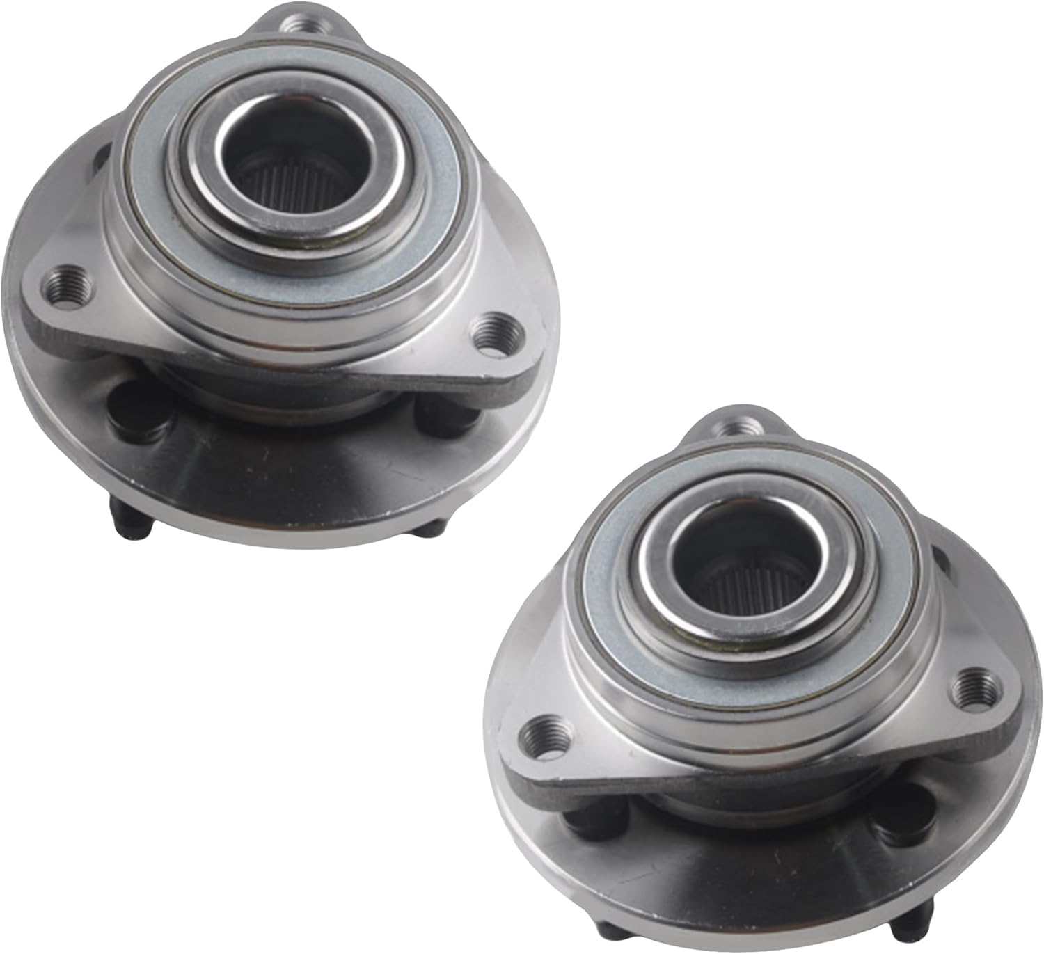 513205 Front Wheel Hub and Bearing Assembly 4 Lugs Non-ABS Fit for Saturn Ion 2003-2007 for Pontiac Pursuit 2005-2006 for Pontiac G5 2007-2010 for Chevrolet Cobalt 2005-2010